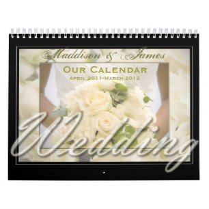 Bouquet Themed Calendar