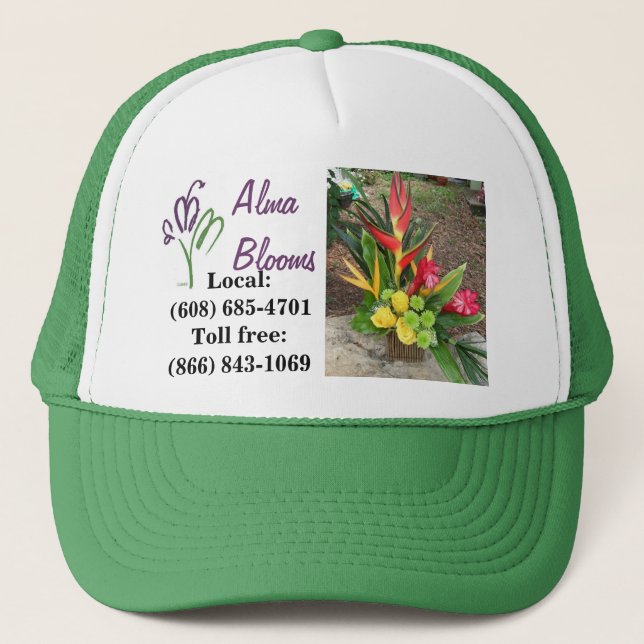 Bouquet Trucker Hat (Front)