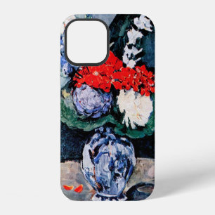 Bouquet with Little Delft, Paul Cezanne iPhone 12 Case