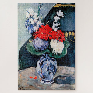 Bouquet with Little Delft, Paul Cezanne Jigsaw Puzzle
