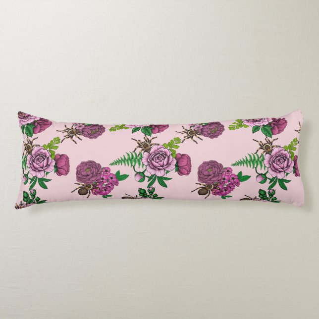 Bouquets and tarantula body pillow (Front)