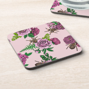 Bouquets and tarantula coaster