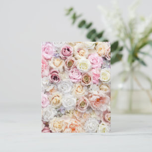 Bouquets of Roses 1 Holiday Postcard