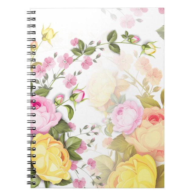 Bouquets of Roses 4 Notebook (Front)