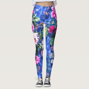 Bouquets with roses leggings