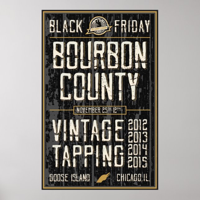 Bourbon County 2016 Poster (Front)
