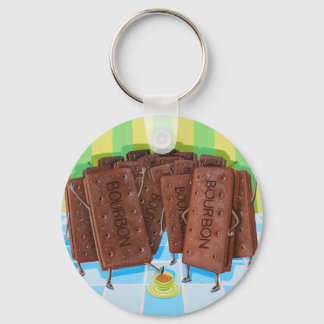 Bourbon Cream Tea Keychain
