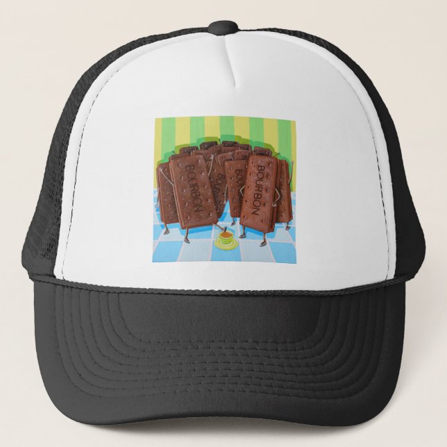 Bourbon Cream Tea Trucker Hat (Front)