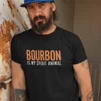 Bourbon Is My Spirit Animal Vintage American