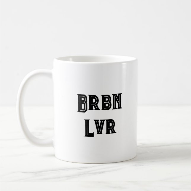 Bourbon lover funny Coffee Mug  (Gauche)