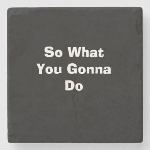 Bourbon Marble Stone Coaster