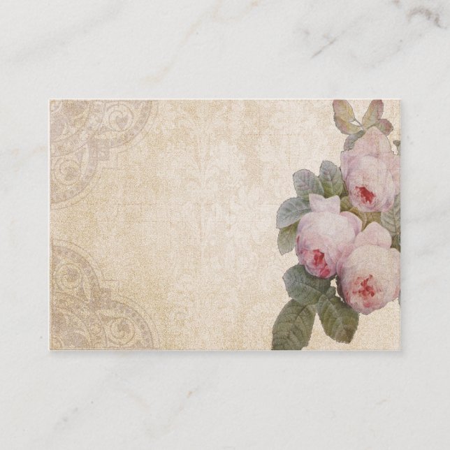 Bourbon Rose Special Event Carte Place (Devant)