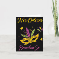 Bourbon Street French Quarter New Orleans Mardi Gr