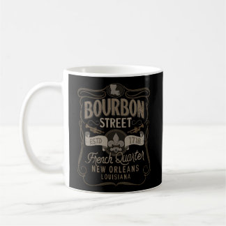 Bourbon Street French Quer New Orleans Coffee Mug