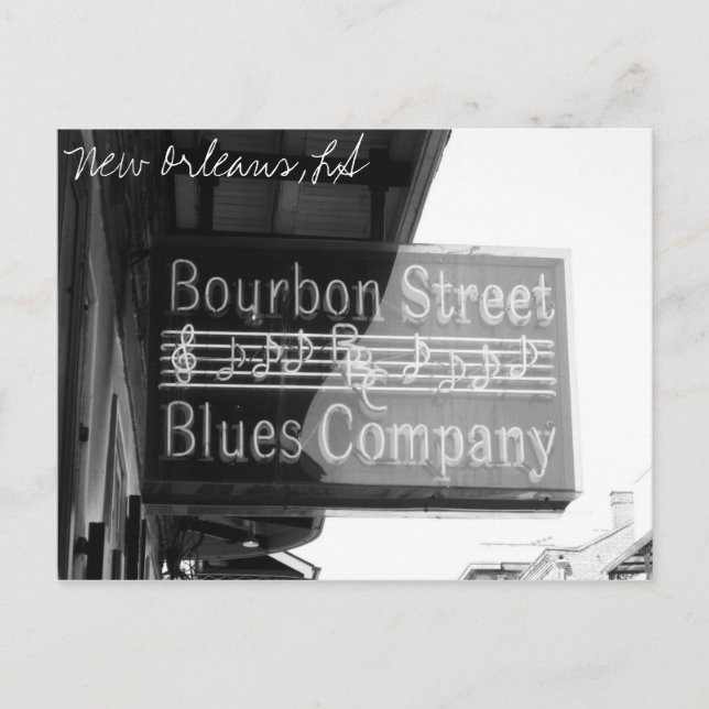 Bourbon Street Postcard (Front)