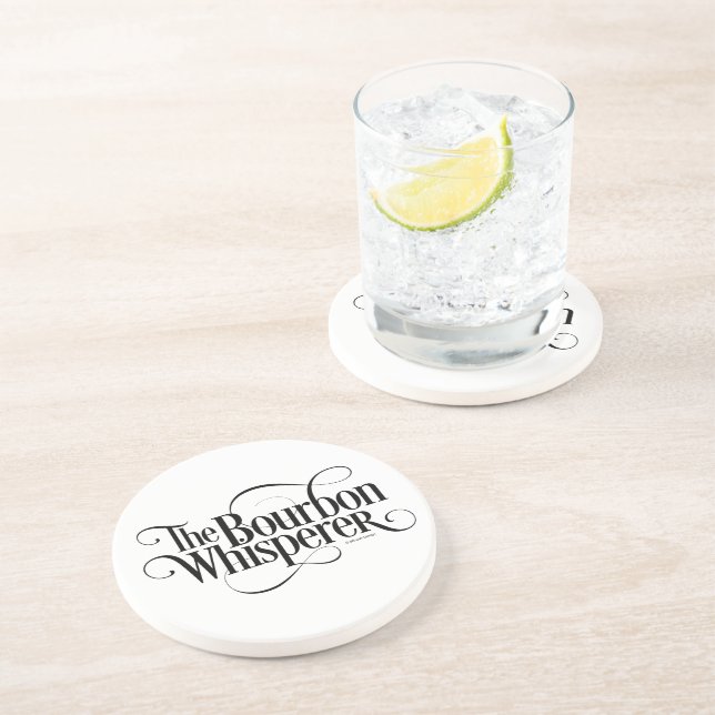 Bourbon Whisperer Drink Coaster (Side)