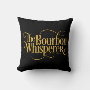 Bourbon Whisperer Throw Pillow