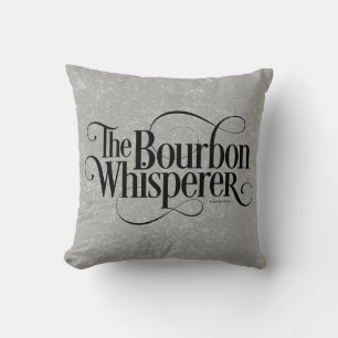 Bourbon Whisperer Throw Pillow