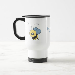 Bourdonnement outre de tasse de voyage d'abeille