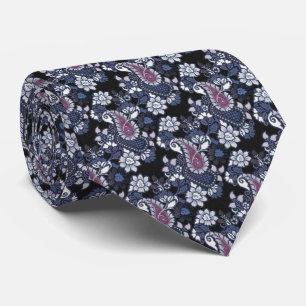 Bourgeois Blues Paisley Neck Tie
