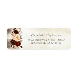 Bourgogne Floral Rustique