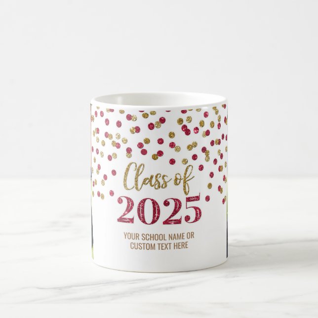 Bourgogne Gold Class of 2025 Coffee Mug (Centre)
