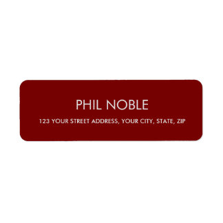 Bourgogne monogramme de nom professionnel simple m