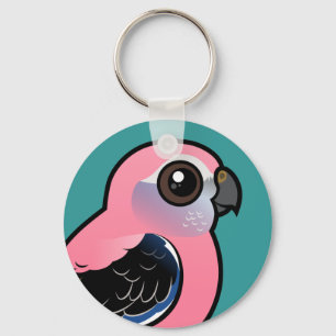 Bourke's Parakeet Keychain