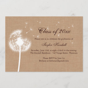 Bourlap Meilleurs voeux Graduation Invitation