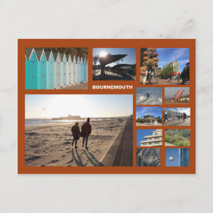 Bournemouth multi-image postcard