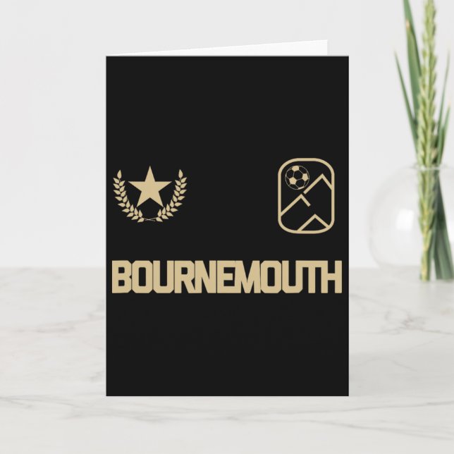 Bournemouth Soccer Jersey  Card (Front)
