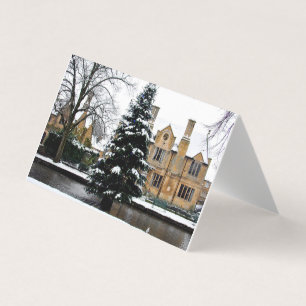 Bourton sur l'eau Carte Cotswolds Arbre de Noël
