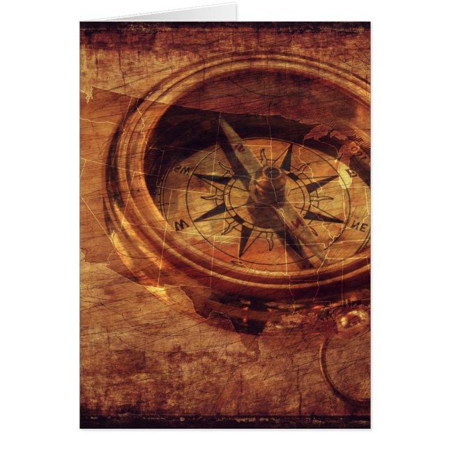 Boussole américaine vintage (Devant)