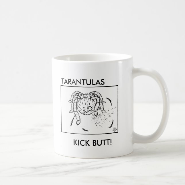 "BOUT DE COUP-DE-PIED DE TARENTULES !" Tasse (Droite)