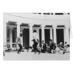 Bout d'escrime olympique 1896