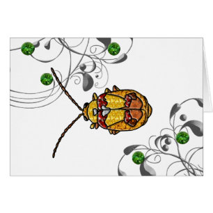 Bouteille à feuilles rouges