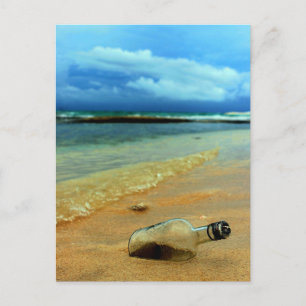 bouteille à la mer postcard