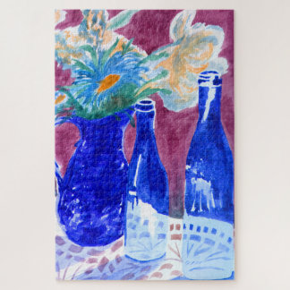 Bouteille bleue Encore Vie Puzzle