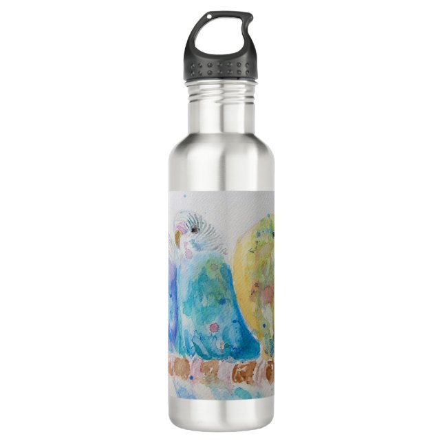 Bouteille d'aquarelle Bouteille d'eau (Devant)