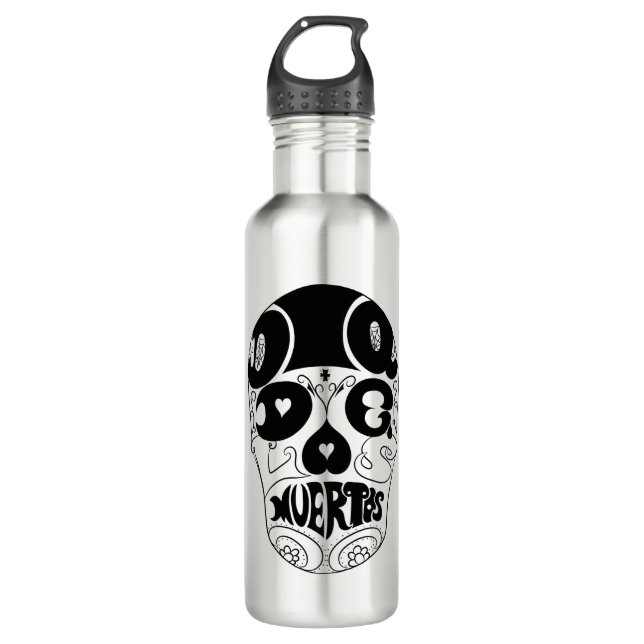 Bouteille de Dia De Los Muertos Skull (Devant)