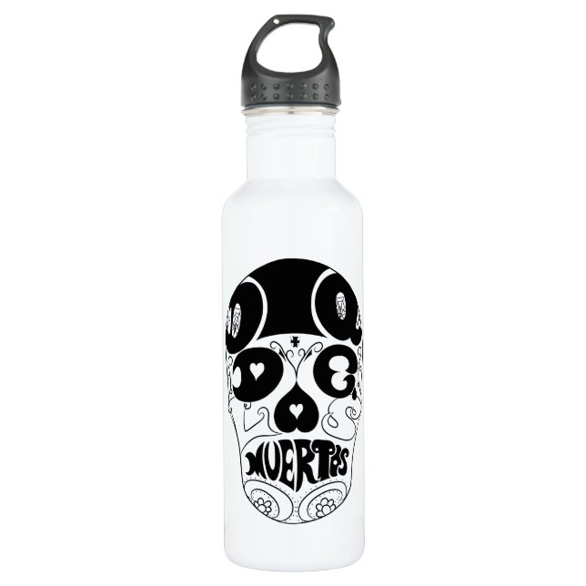 Bouteille de Dia De Los Muertos Skull (Devant)