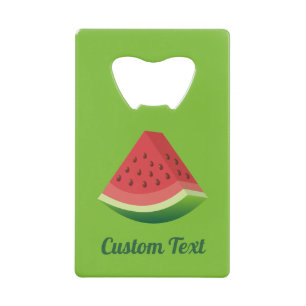 Bouteille de la carte de crédit Watermelon Slice