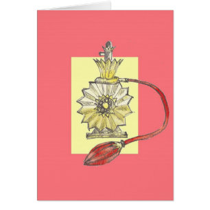 bouteille de parfum des années 1920