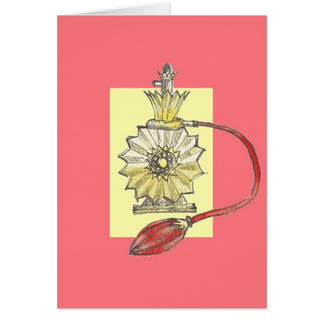 bouteille de parfum des années 1920 (Devant)