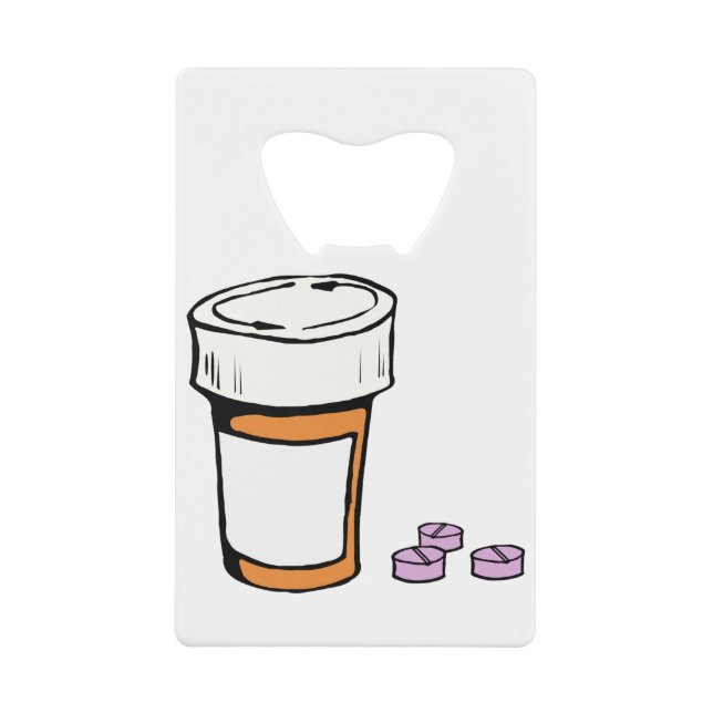 Bouteille de pilule de prescription (Devant)