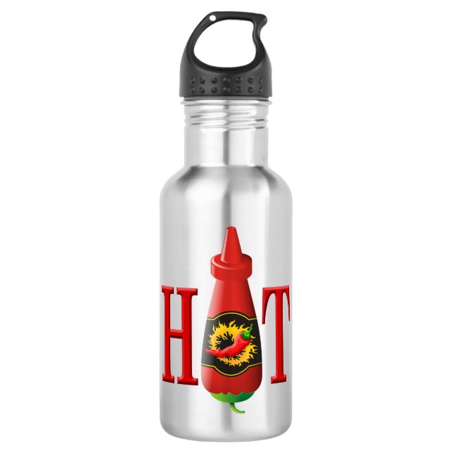 Bouteille de sauce chaude (Devant)