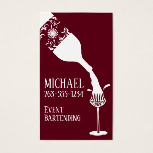 bouteille de vin de versement décorative en