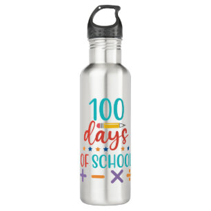 Bouteille D'eau 100 jours d'école, retour à l'école, BTS