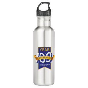 Bouteille D'eau 100e_anniversaire_logo