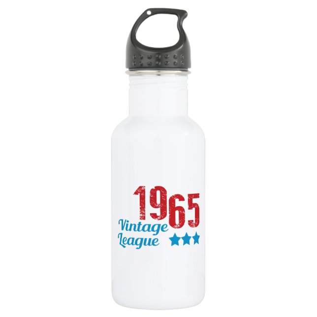 Bouteille D'eau 1965 leaque vintages (Devant)